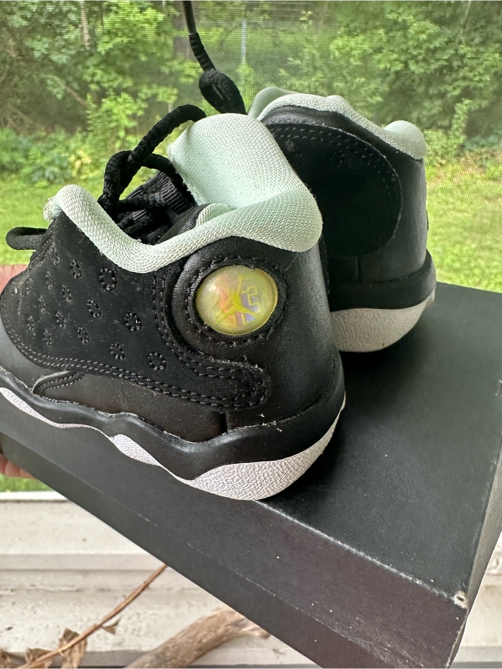 Jordan Kids Black Sneakers - Picture 7 of 9